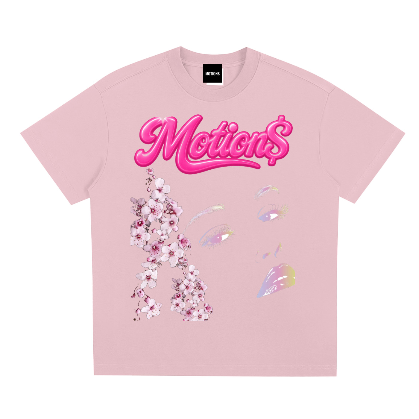Flowers Face T-Shirt