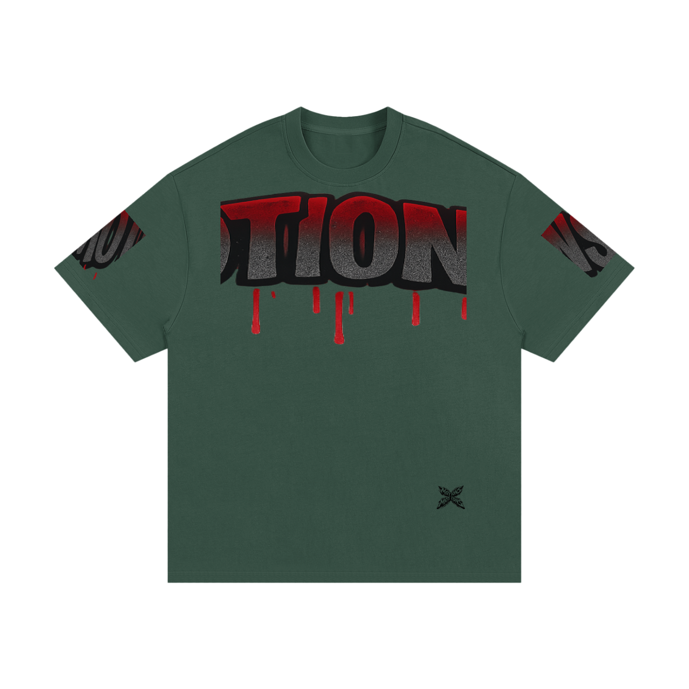 Motions splashed Drip Graphic tee