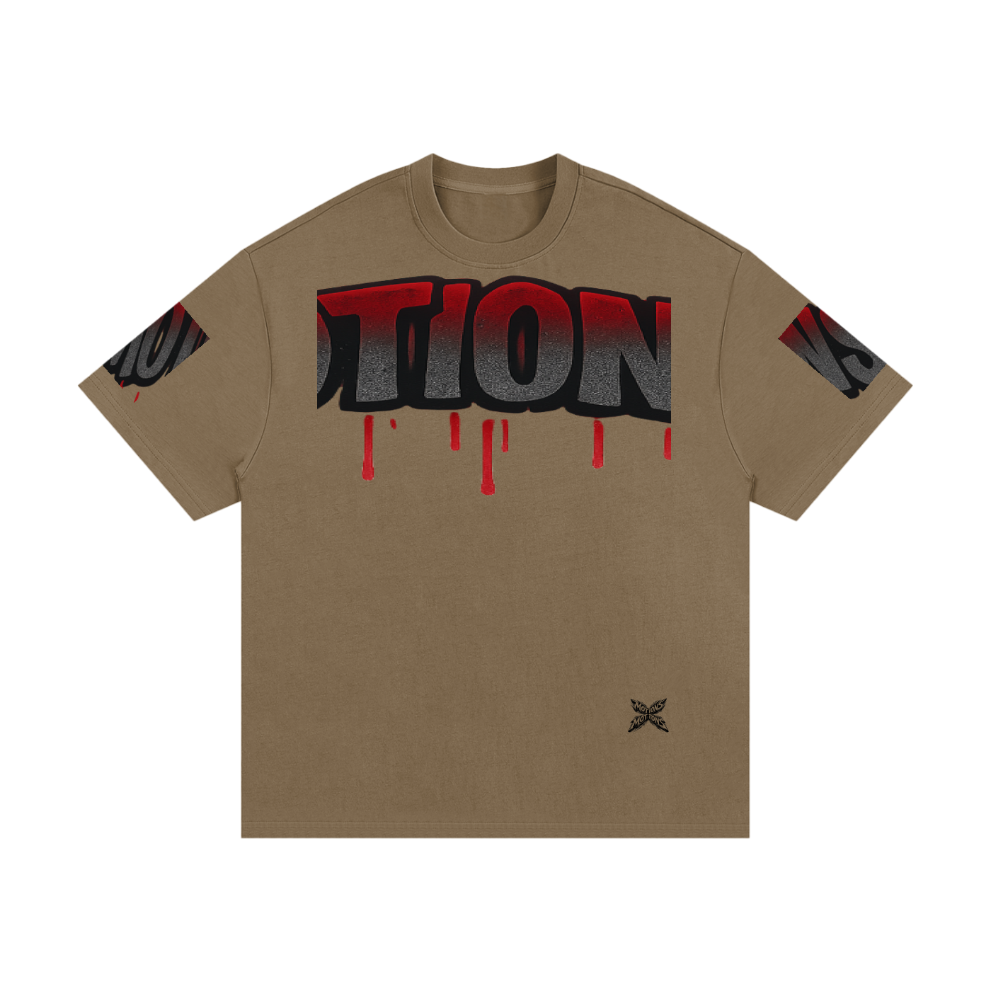 Motions splashed Drip Graphic tee
