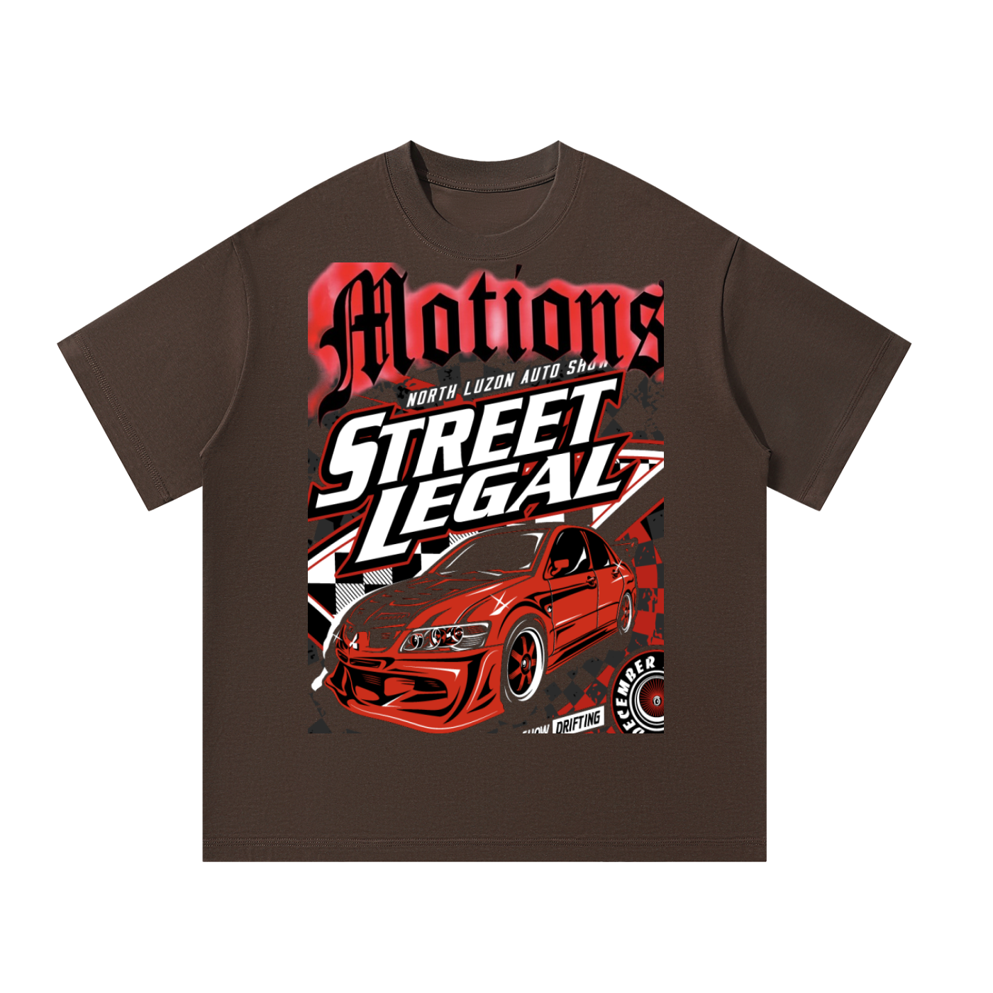 Motion Street Take Over Graphic tees
