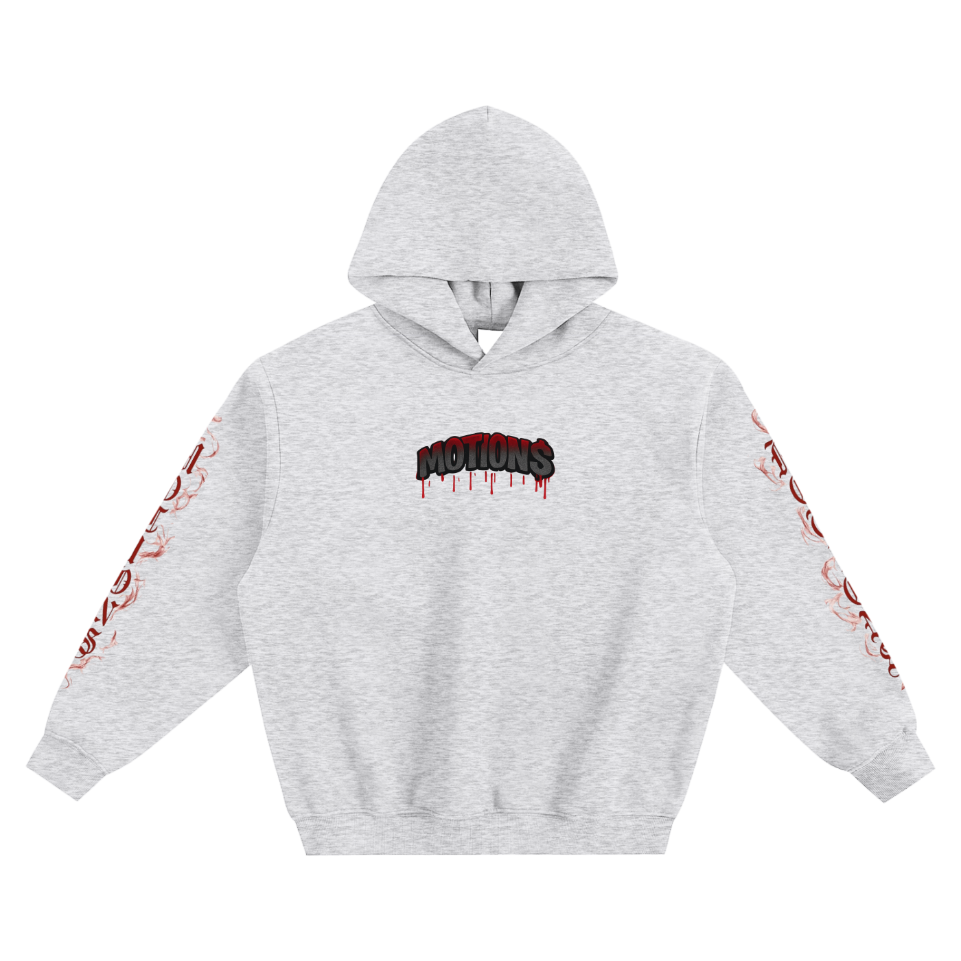 MOTIONS Fleeced Boxy Hoodie