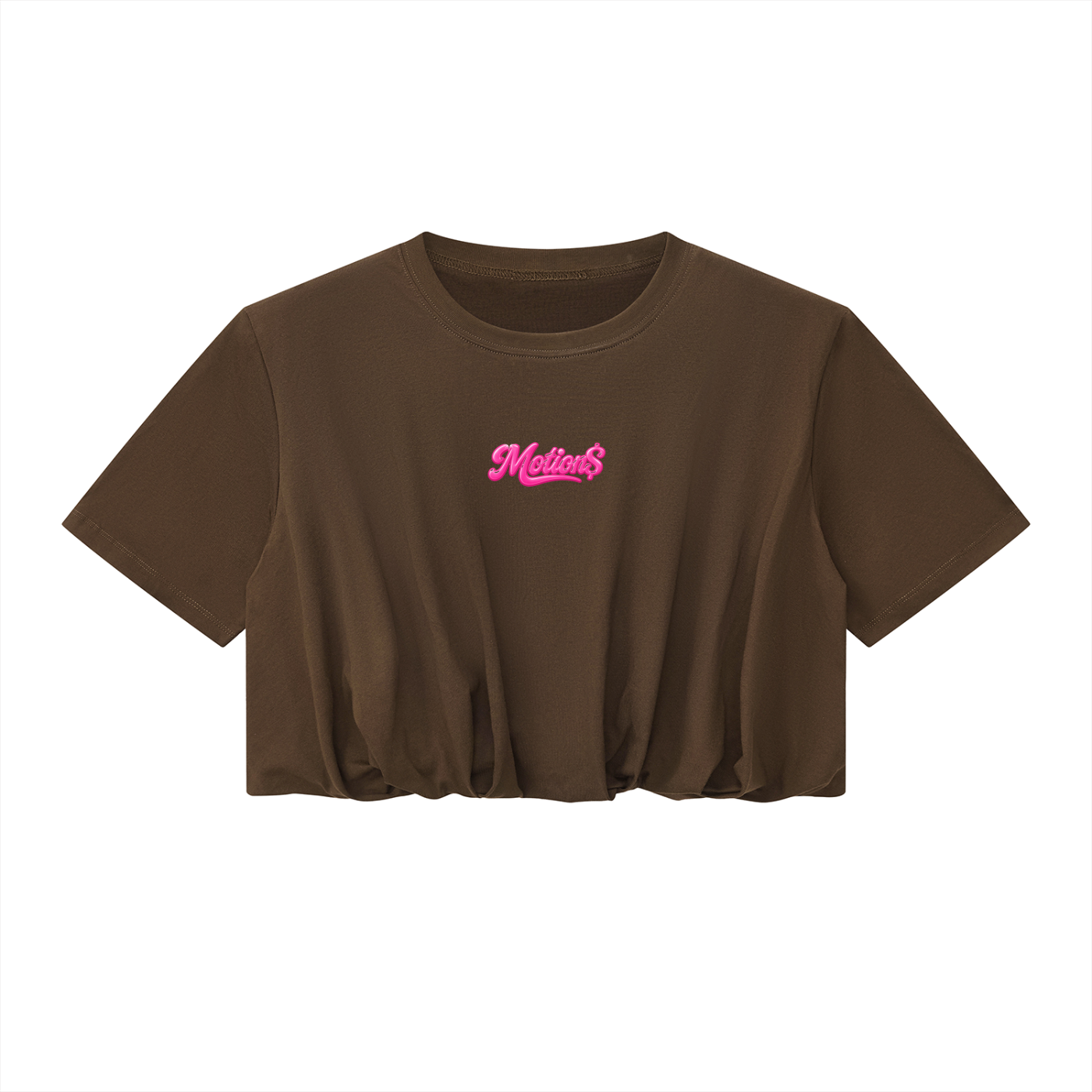 Women’s Crop Bubble Hem Motion T-Shirt