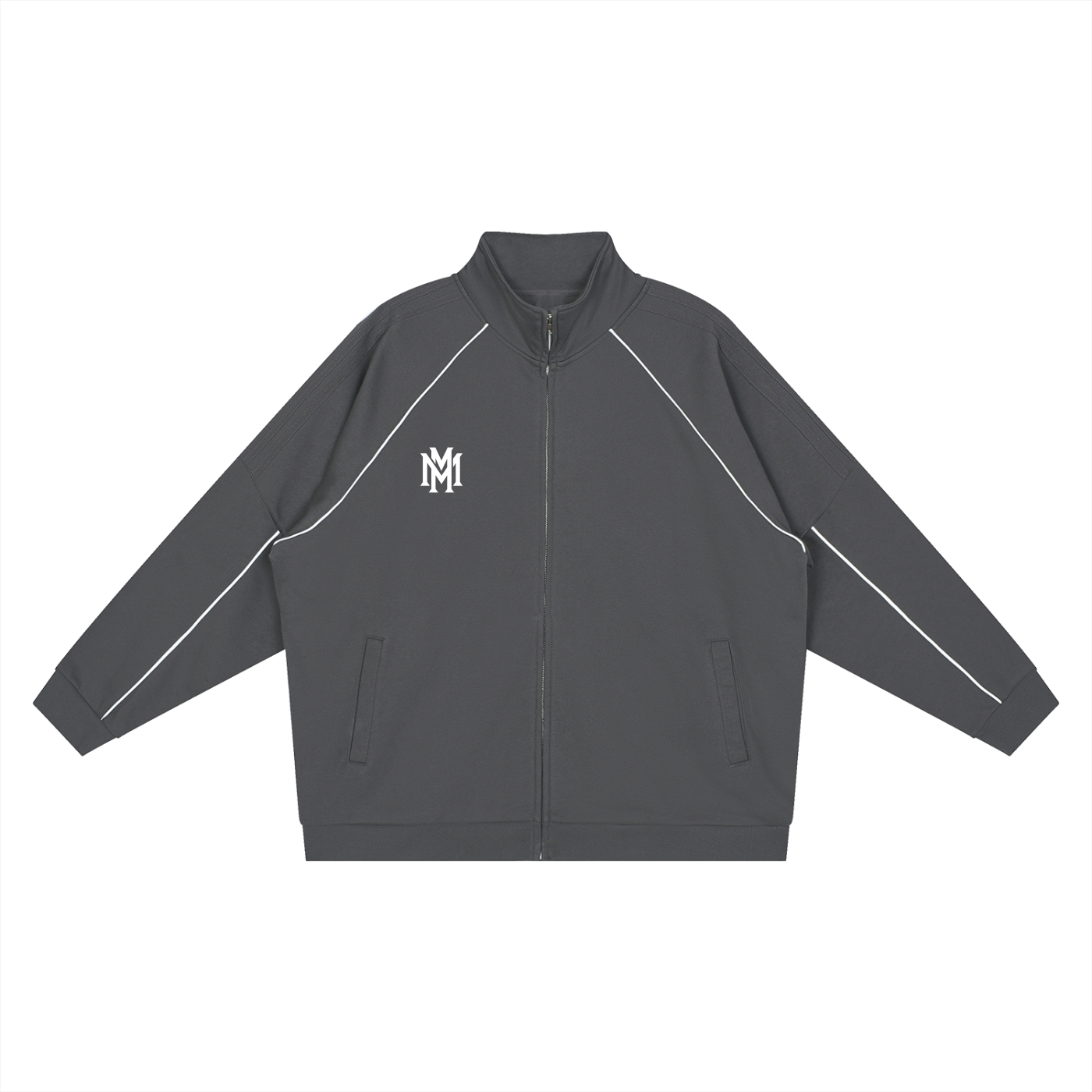 Reflection Striped Motions Sleeve  Jacket