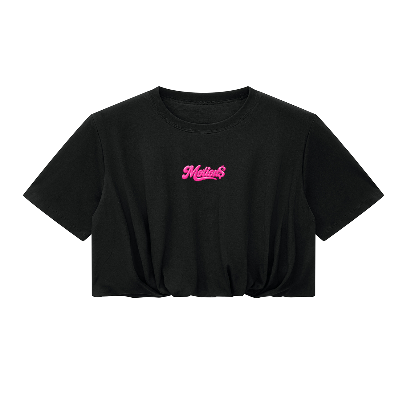 Women’s Crop Bubble Hem Motion T-Shirt