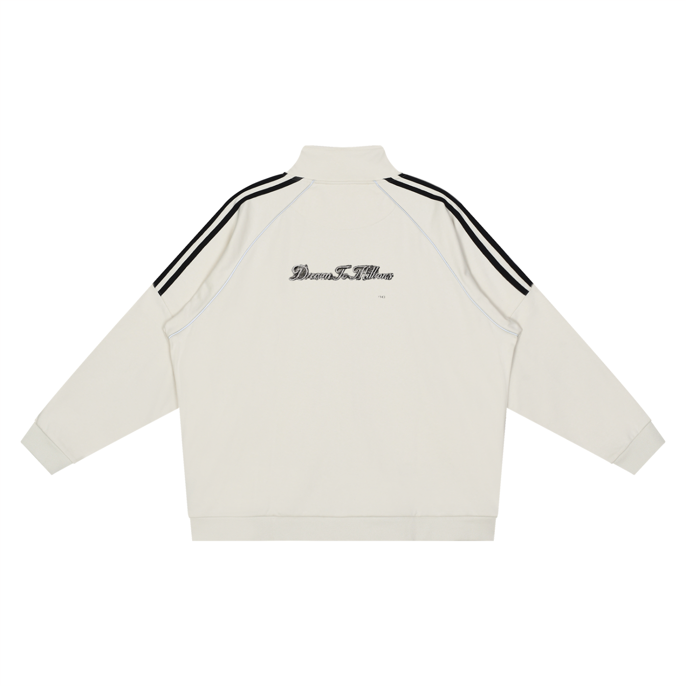 Reflection Striped Motions Sleeve  Jacket