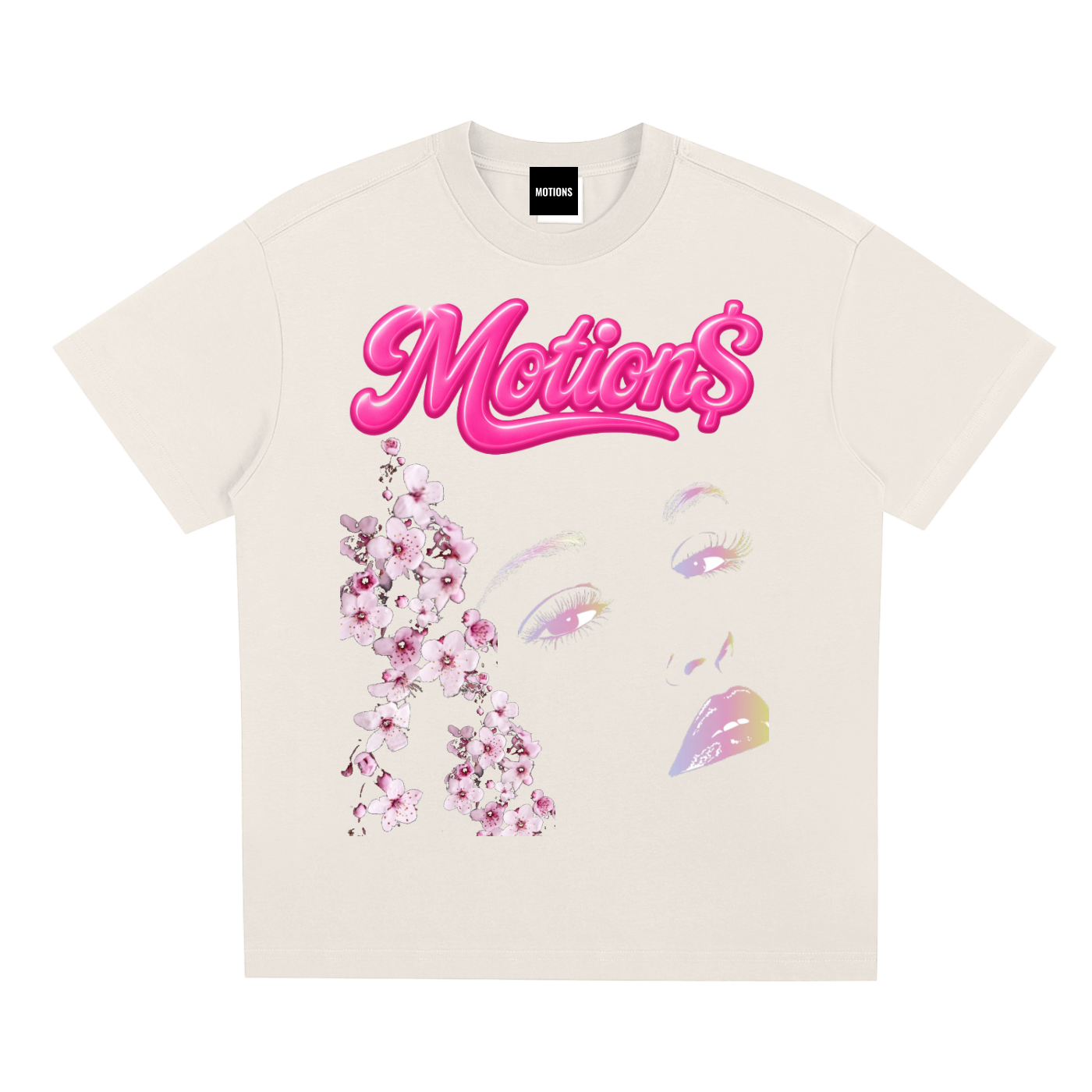 Flowers Face T-Shirt