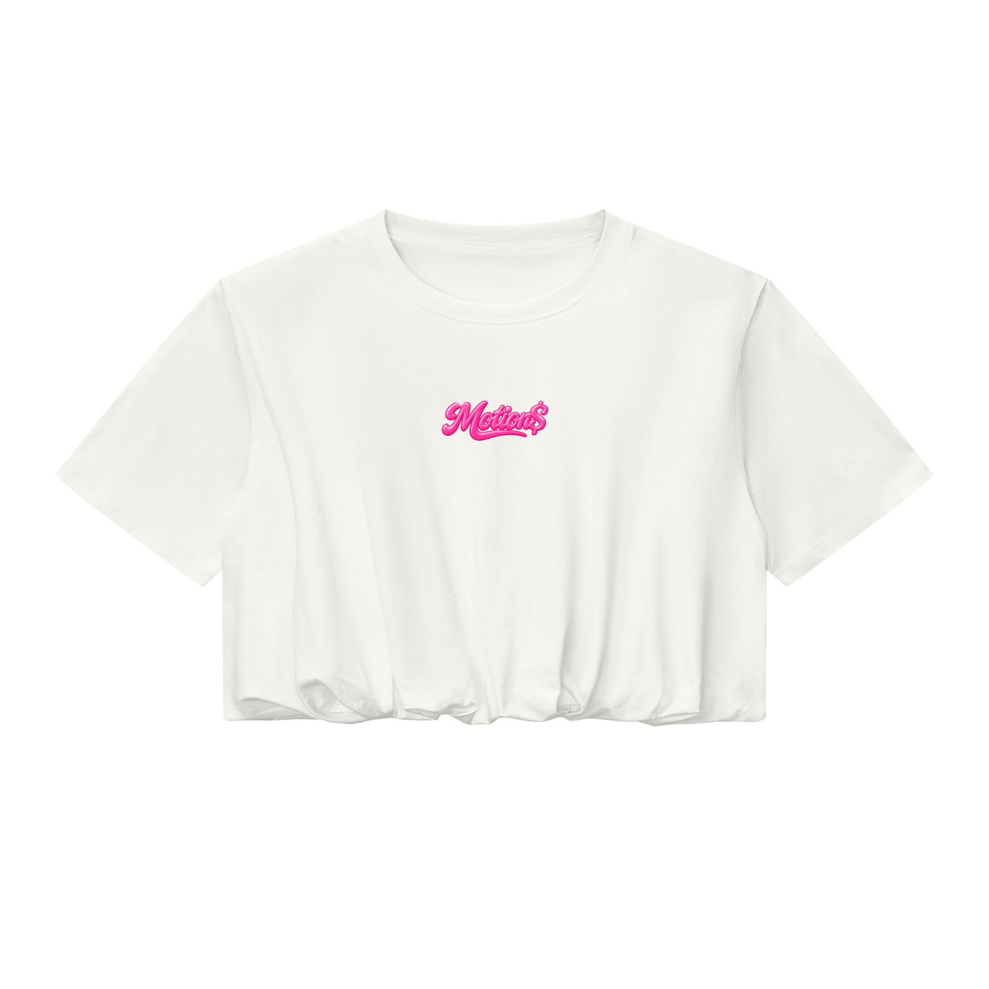 Women’s Crop Bubble Hem Motion T-Shirt