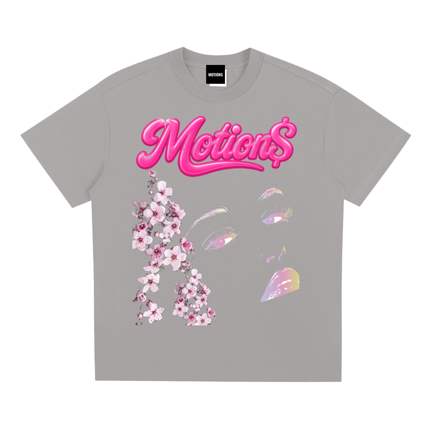 Flowers Face T-Shirt