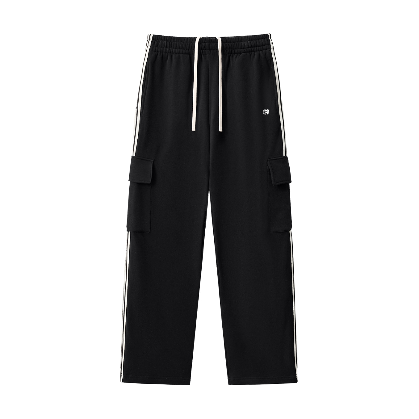 Motions Stripe Straight-Leg Pants