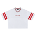 Taped Mesh Boxy T-shirt