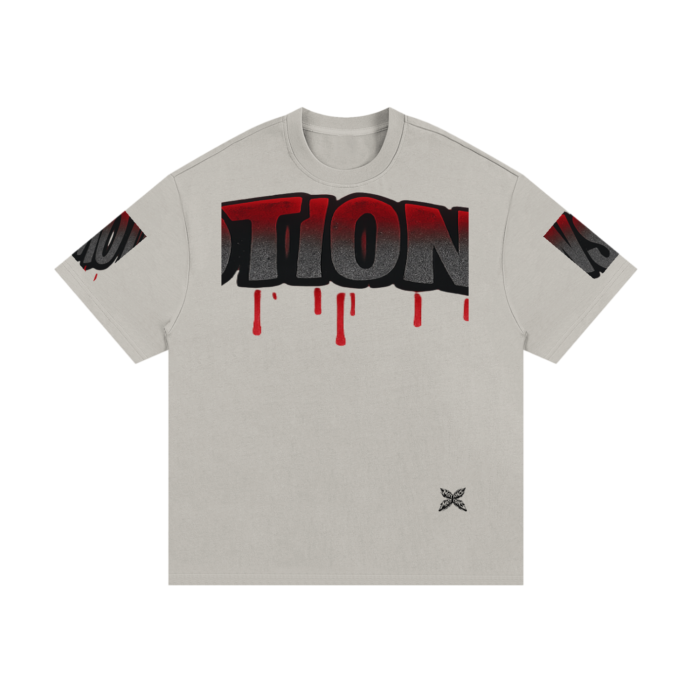 Motions splashed Drip Graphic tee