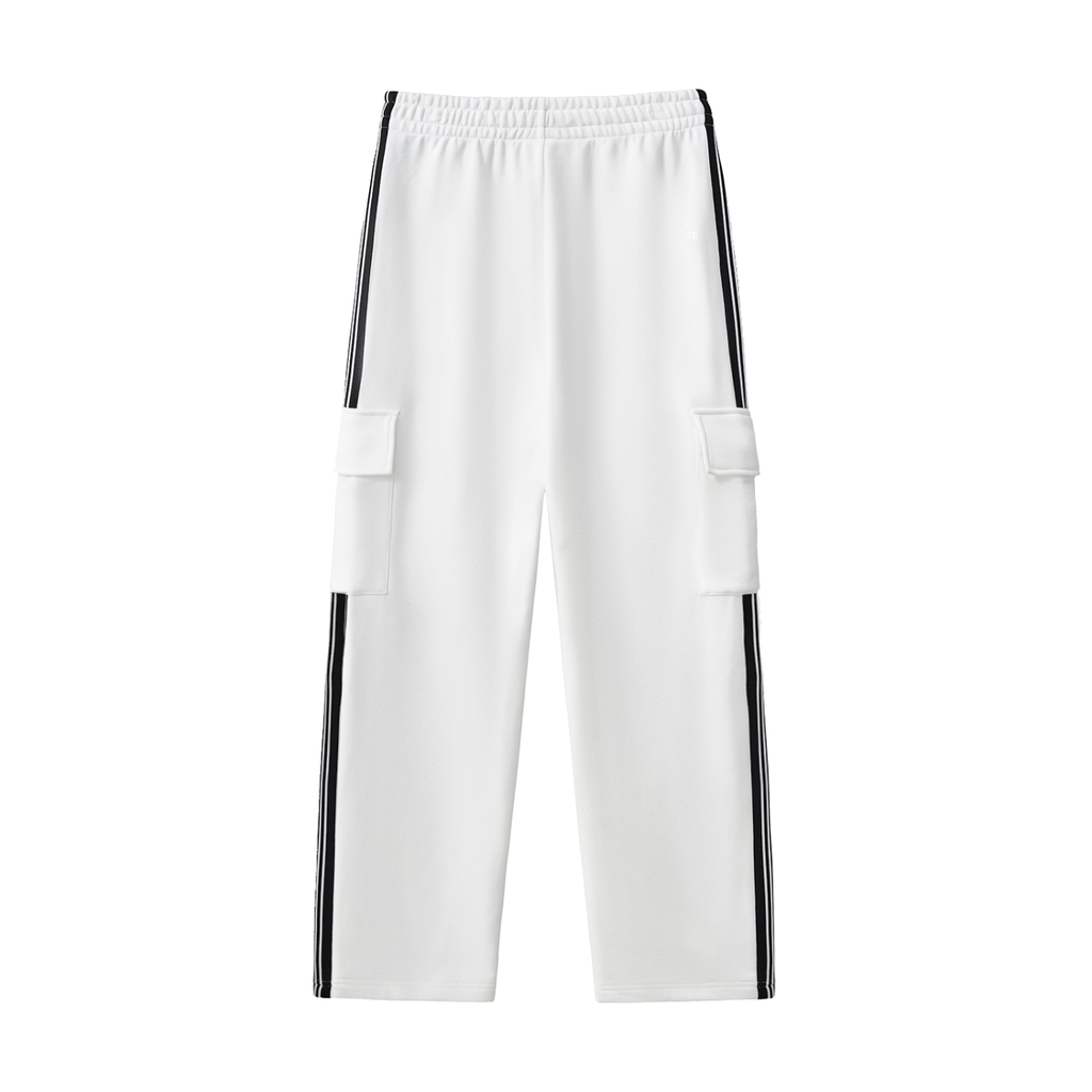 Motions Stripe Straight-Leg Pants