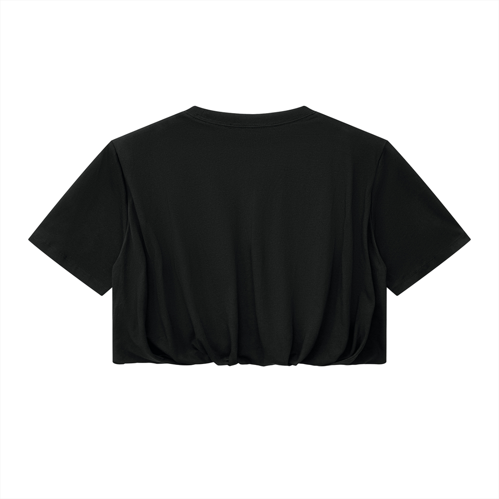 Women’s Crop Bubble Hem Motion T-Shirt