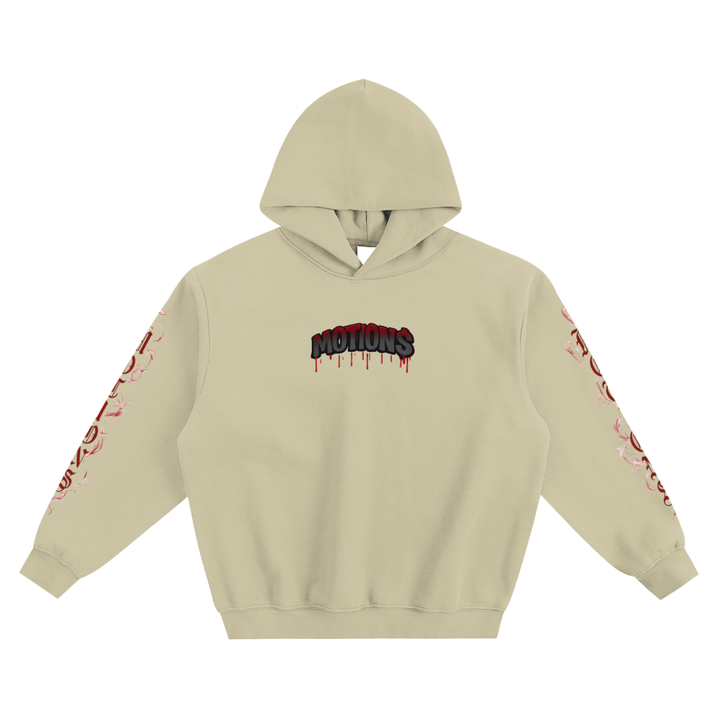 MOTIONS Fleeced Boxy Hoodie