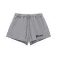 Snow Washed Drawstring Shorts