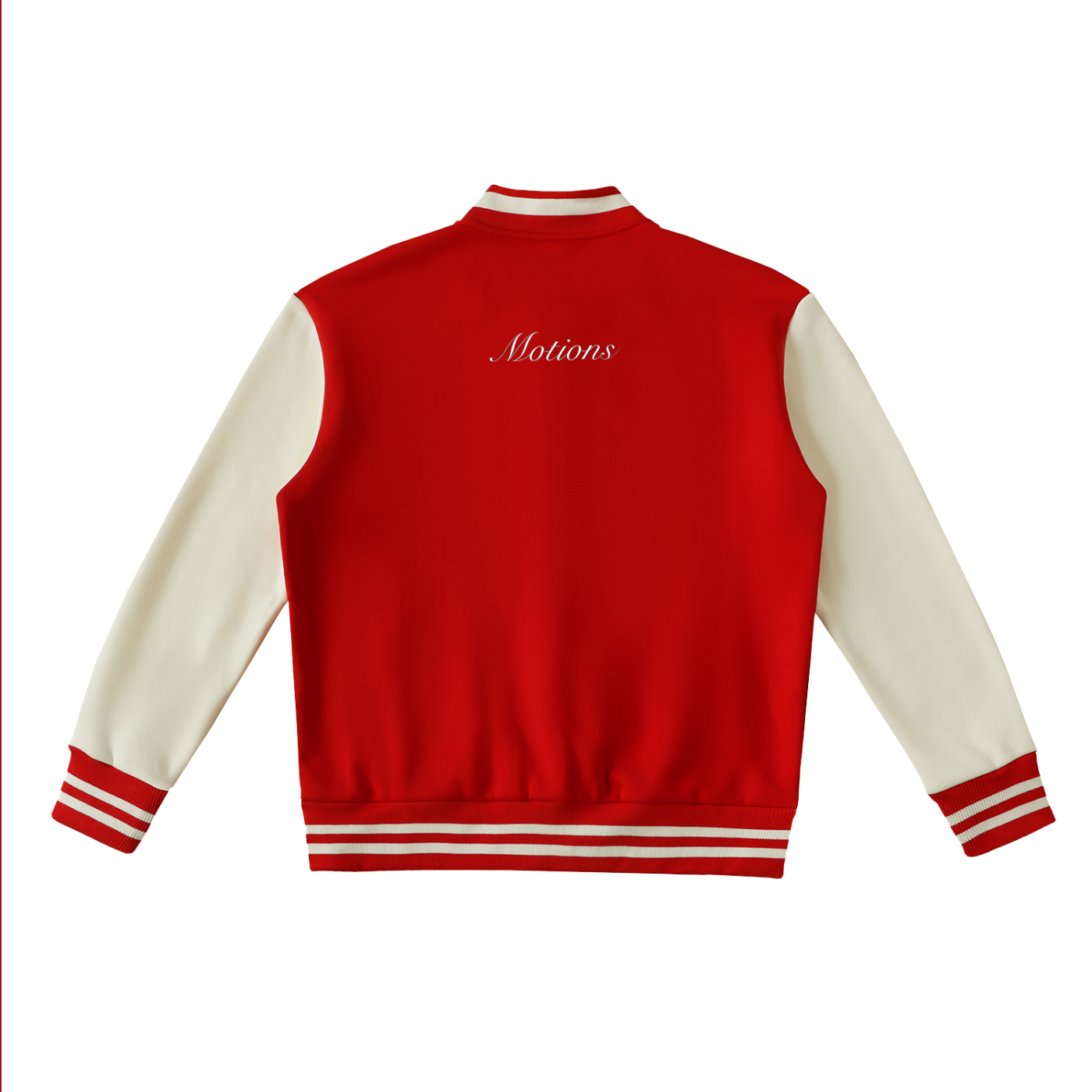 MotionsFleeced Varsity Jacket