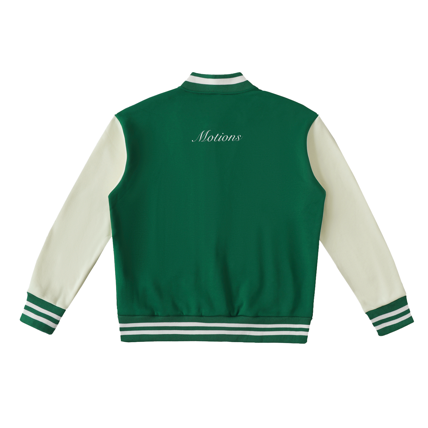 MotionsFleeced Varsity Jacket