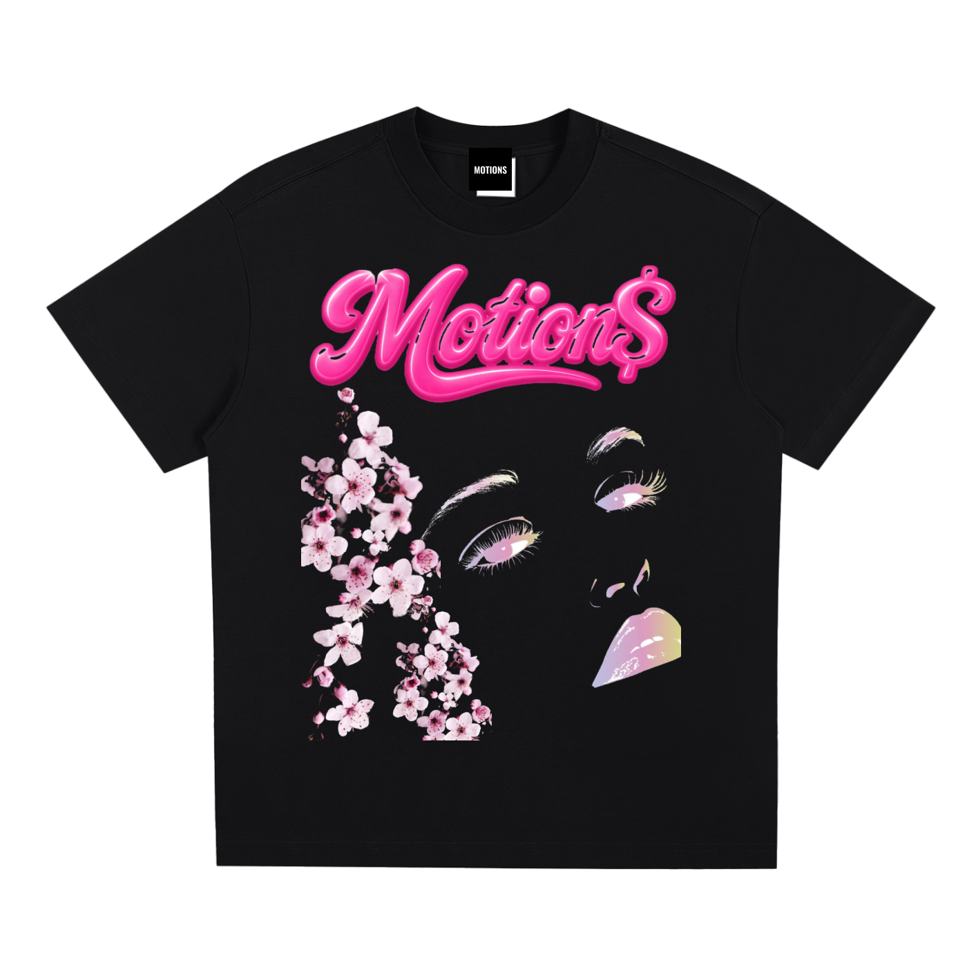 Flowers Face T-Shirt