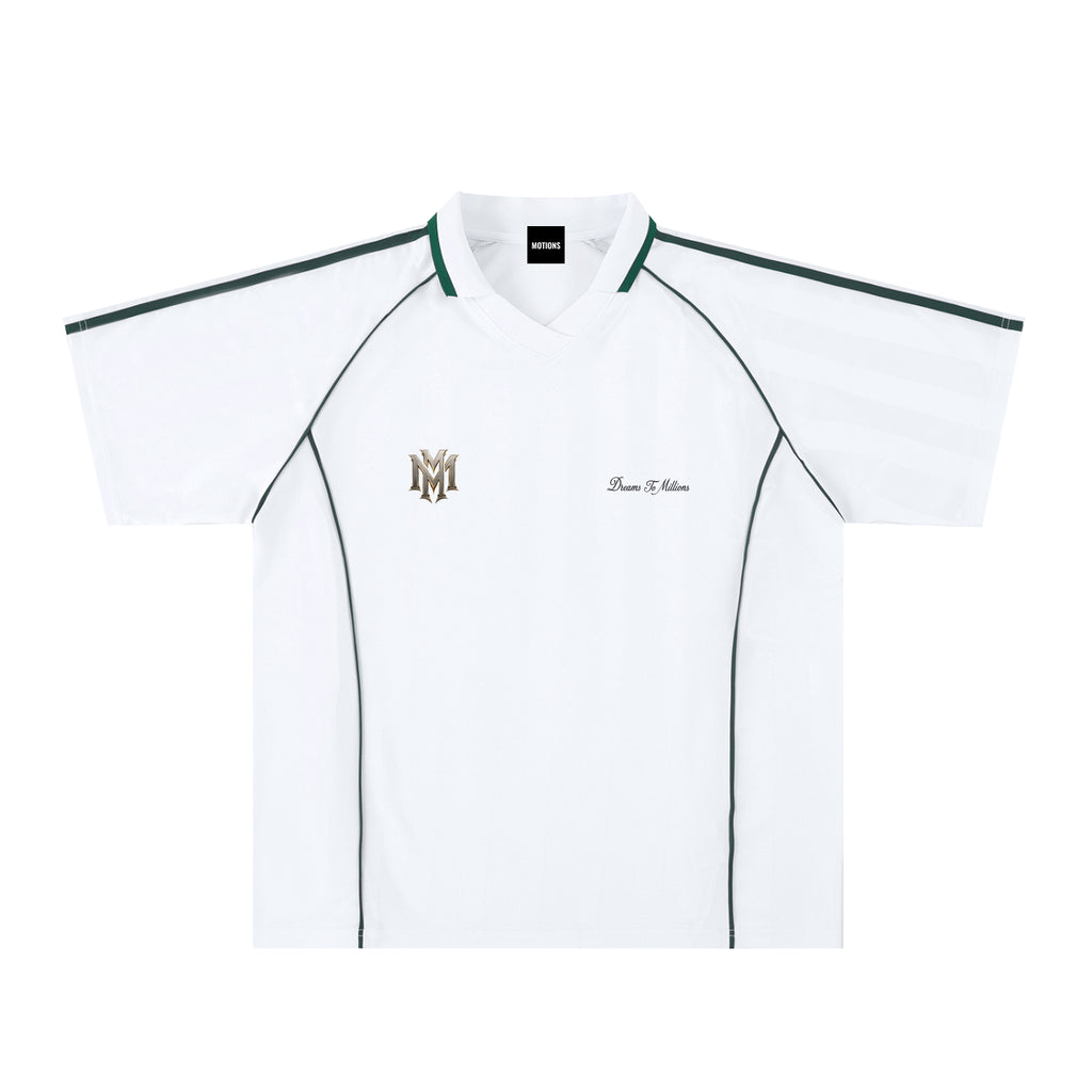 Shadow Stripe Collared Soccer Jersey