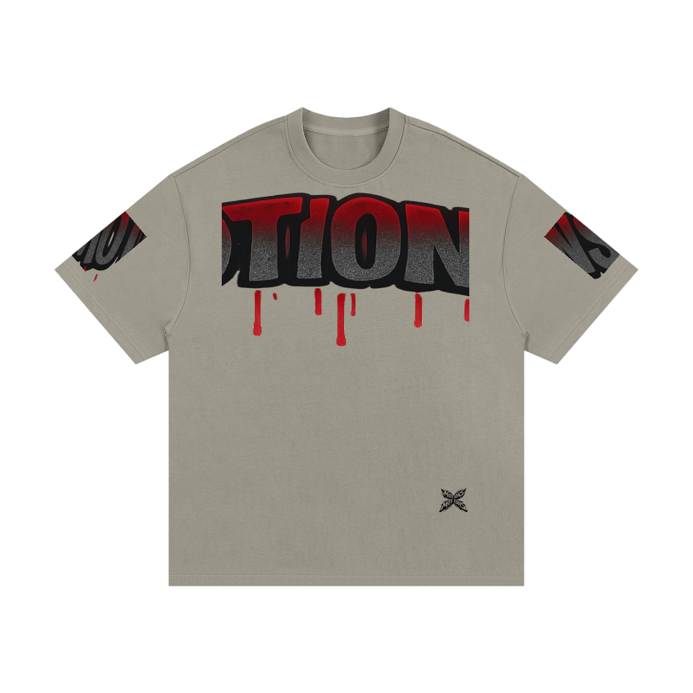 Motions splashed Drip Graphic tee