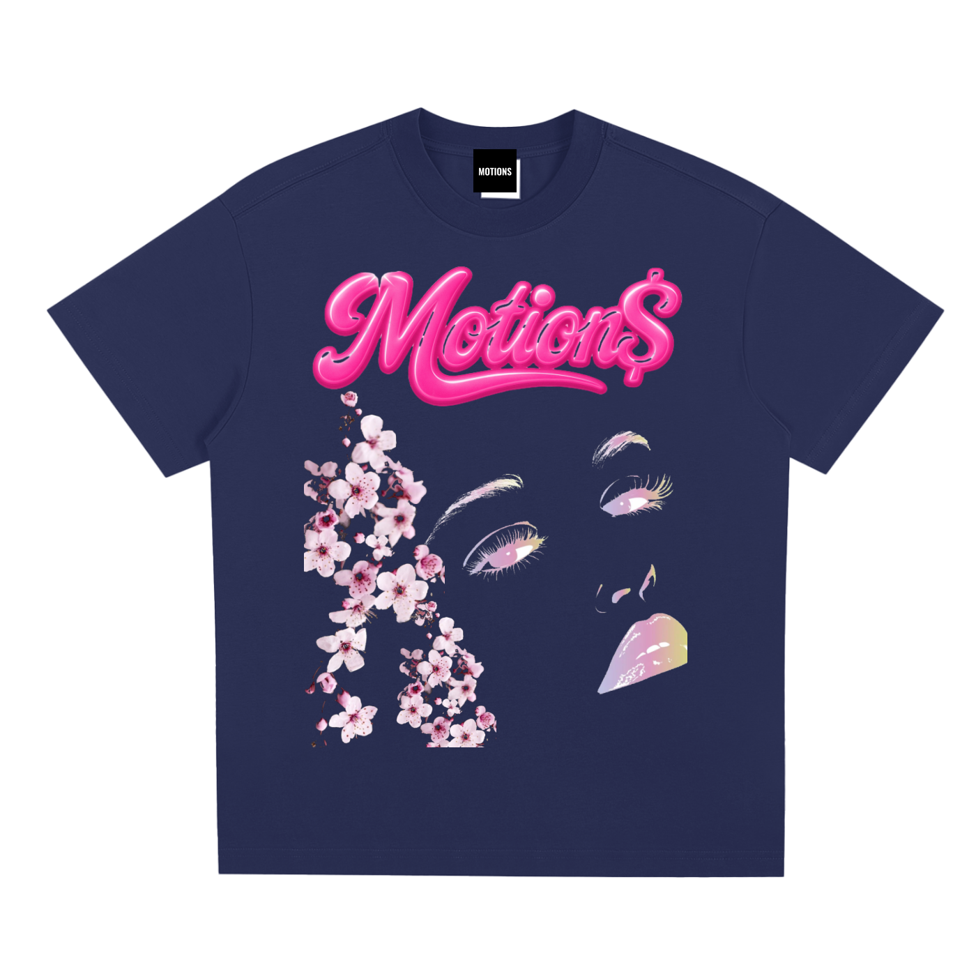 Flowers Face T-Shirt