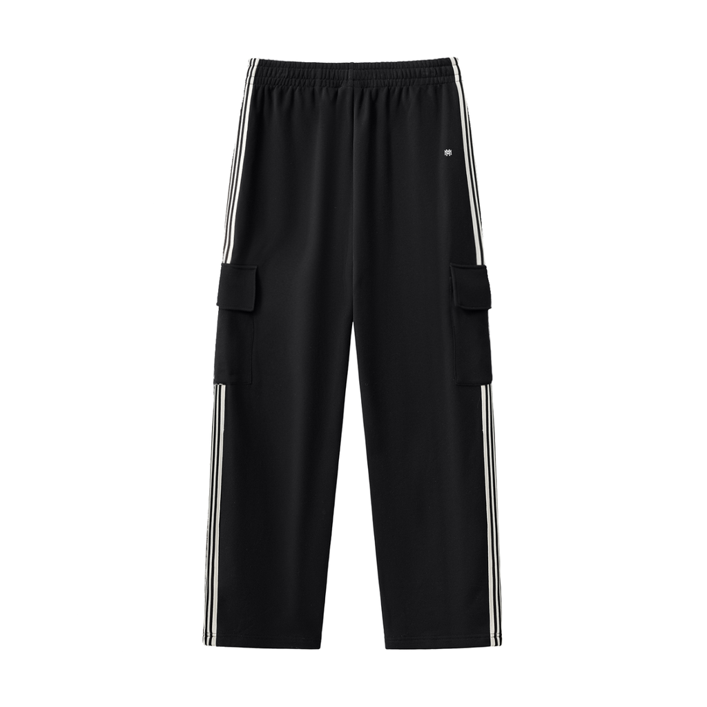 Motions Stripe Straight-Leg Pants