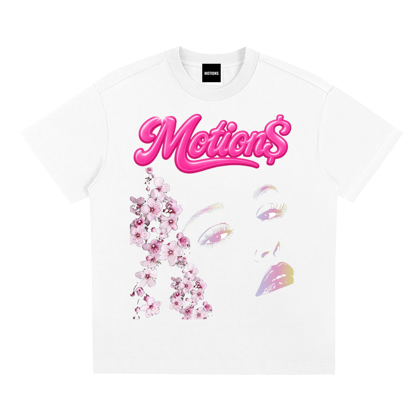 Flowers Face T-Shirt