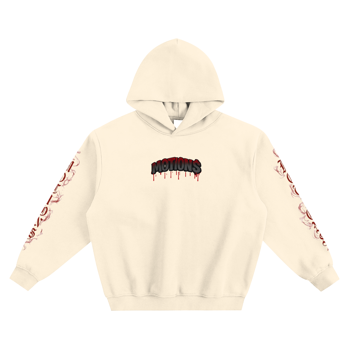 MOTIONS Fleeced Boxy Hoodie