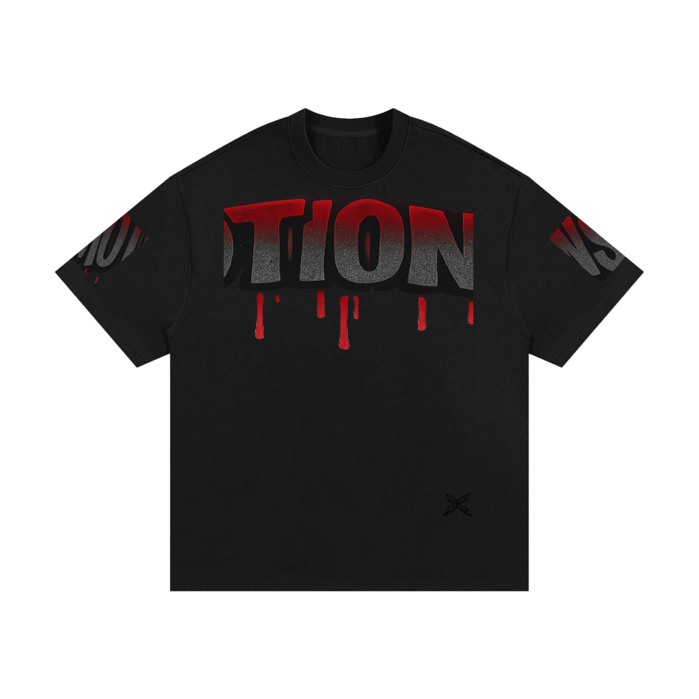 Motions splashed Drip Graphic tee