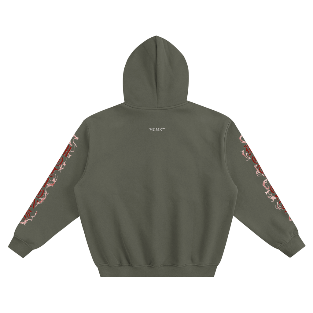 MOTIONS Fleeced Boxy Hoodie