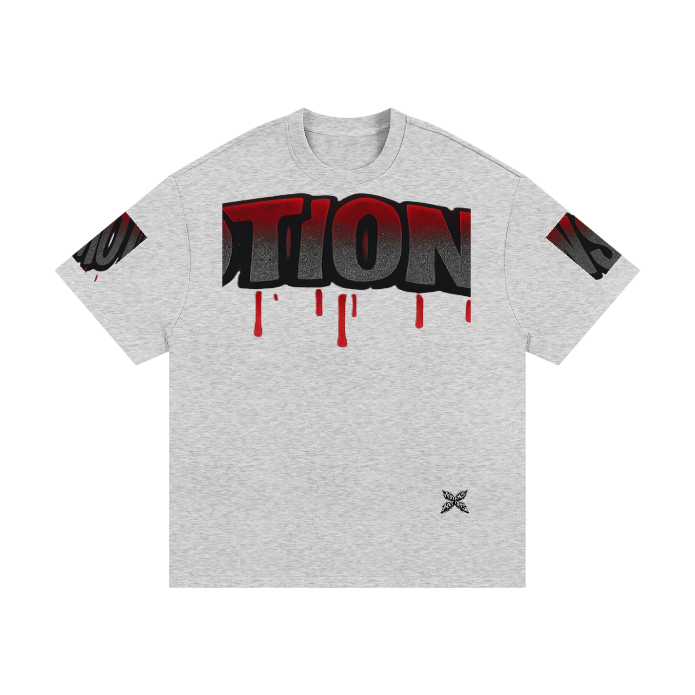 Motions splashed Drip Graphic tee