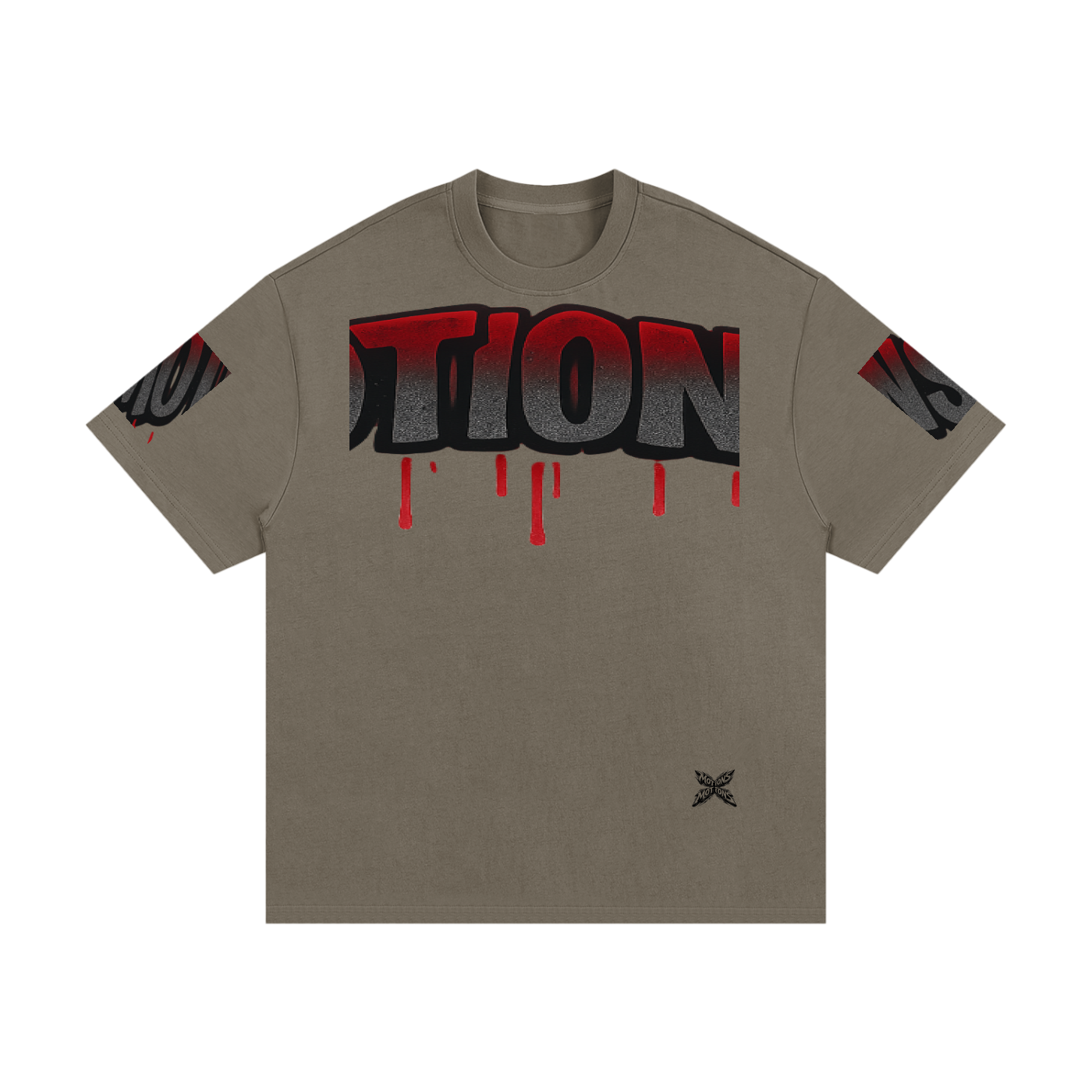 Motions splashed Drip Graphic tee