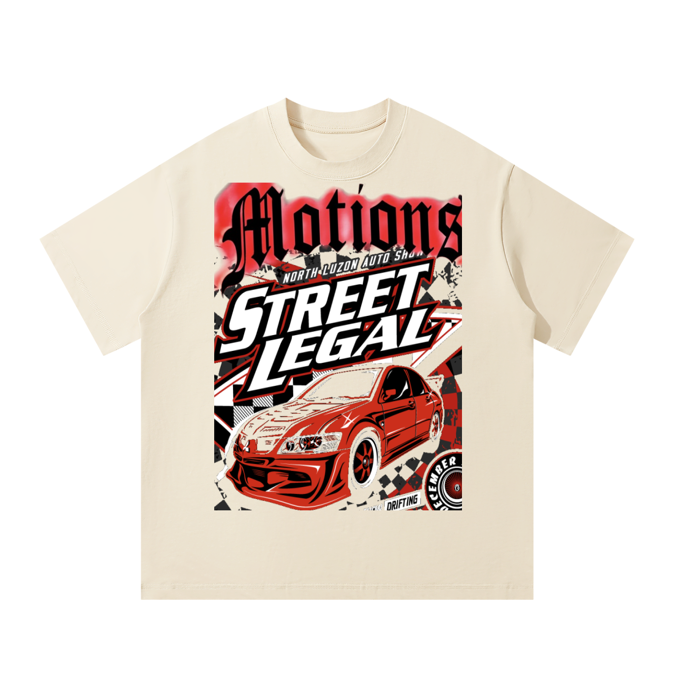 Motion Street Take Over Graphic tees