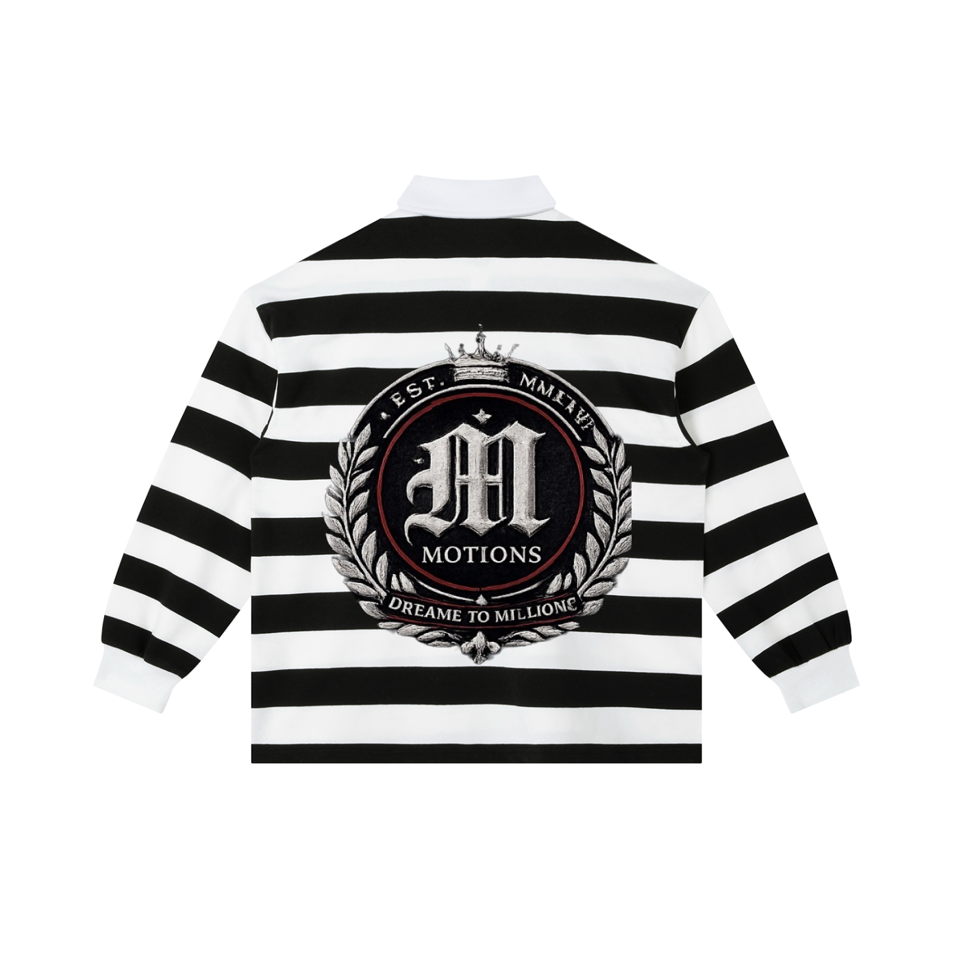MOTIONS Ultimate  Block Stripe Polo Shirt